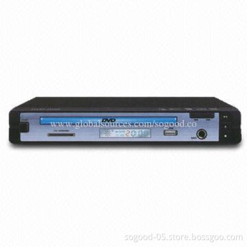 DVD Player, Support All Region Discs, Measuring 225 x 38mm, Full-function Remote Control